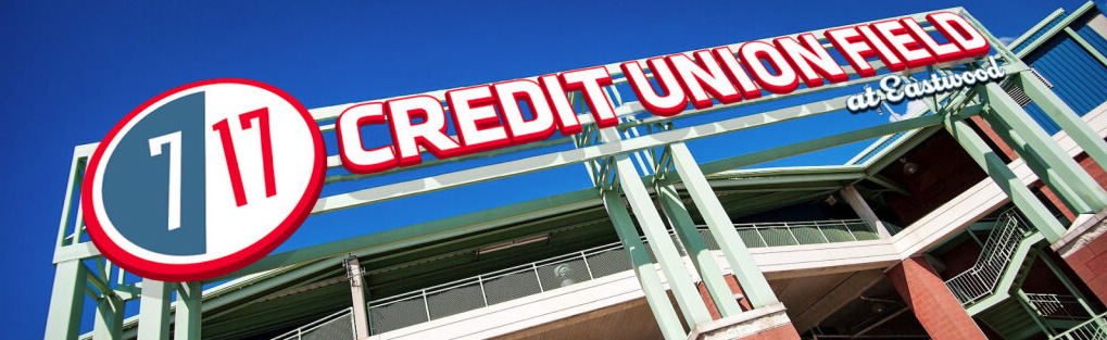 Image of 7 17 Credit Union Field at Eastwood Sign