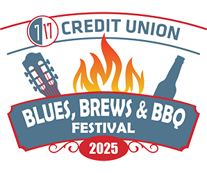 Blues, Brews & BBQ logo