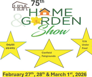 Logo for home and garden show
